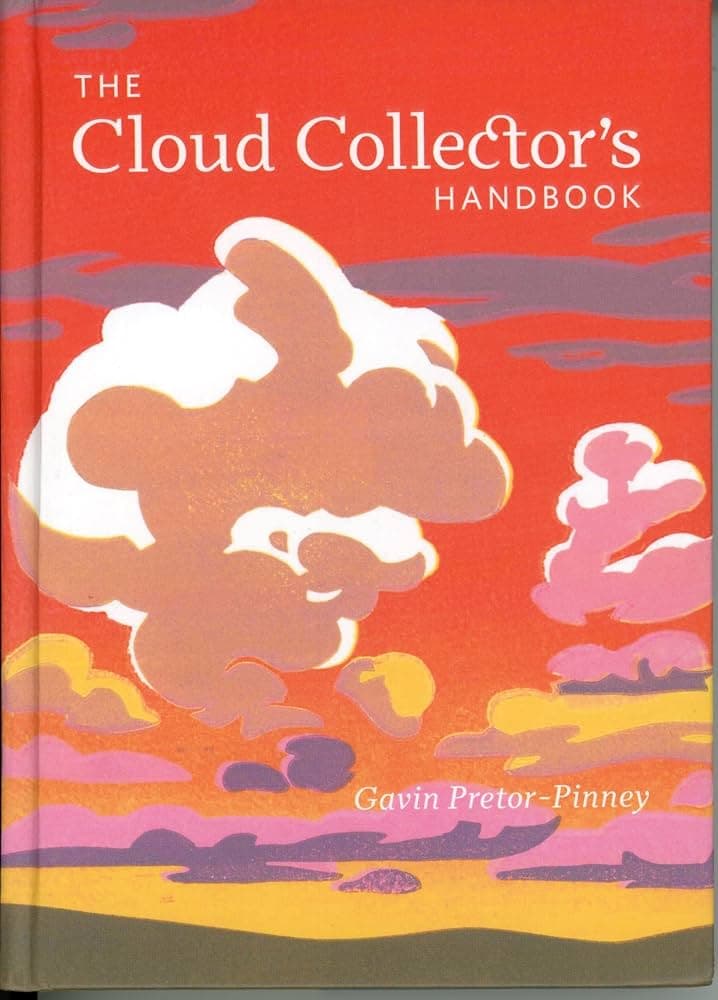 Vivid orange sunset cover of The Cloud Collector's Handbook